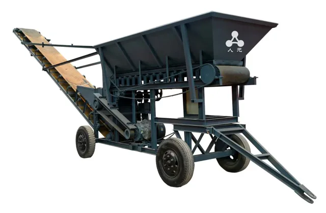 Integrated Hopper and Crusher